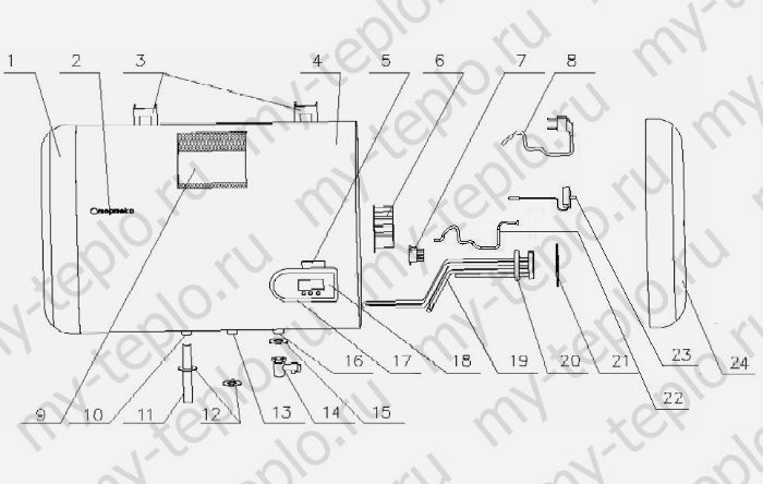 запчасти для Термекс IF 80 H купить в Краснодаре