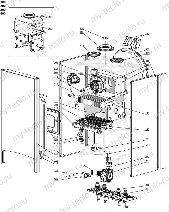 Запчасти Ariston CLAS X 28 FF купить в Краснодаре