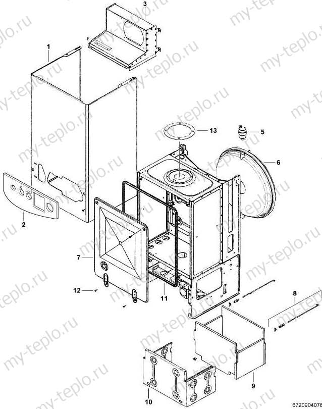 Купить запчасти Buderus Logamax U022-24К в Краснодаре