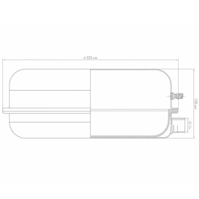 Расширительный бак Джилекс 8 F (7708)
