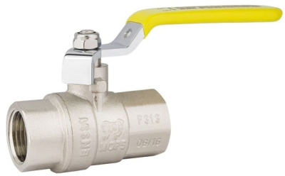 Кран шаровый газовый 11/2" вн/вн (ручка) PROFactor (PF GBV 343)