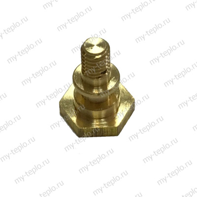 Джилекс заглушка М6 S=14, латунная (под термостат) (М2200)