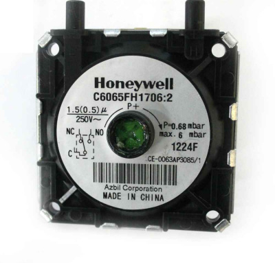 Baxi пневмореле 0,68mbar Honeywell (628610)